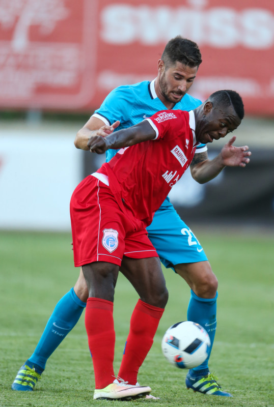 «Газпром»-тренировочные сборы в Швейцарии: матч «Зенит» — «Сьон»