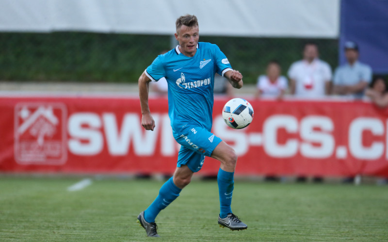 «Газпром»-тренировочные сборы в Швейцарии: матч «Зенит» — «Сьон»