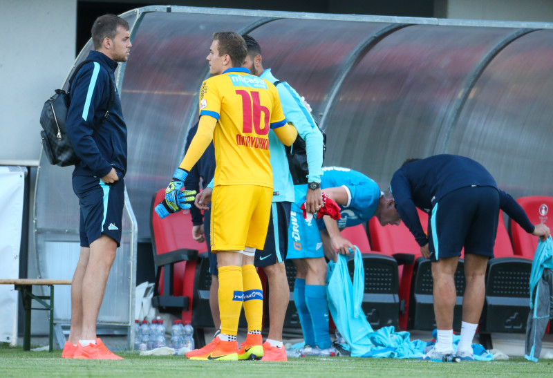 «Газпром»-тренировочные сборы в Швейцарии: матч «Зенит» — «Сьон»