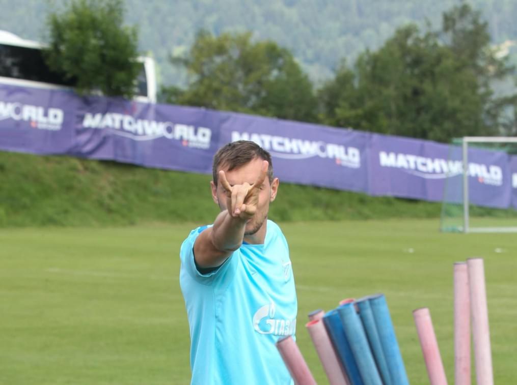 «Газпром»-тренировочные сборы в Швейцарии: утренняя тренировка 8 июля