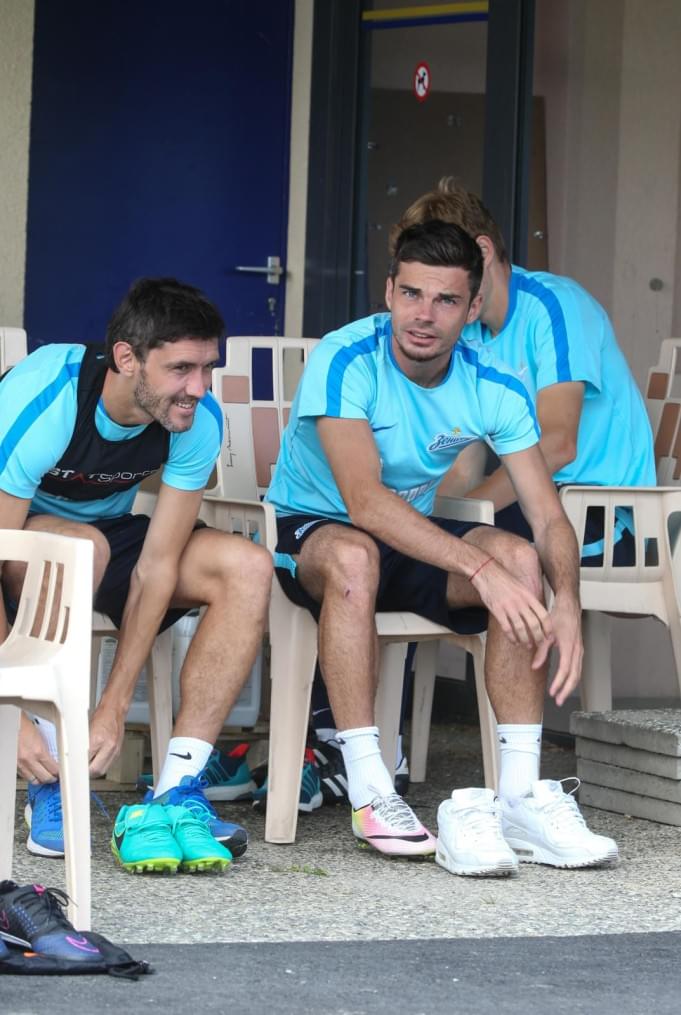 «Газпром»-тренировочные сборы в Швейцарии: утренняя тренировка 8 июля