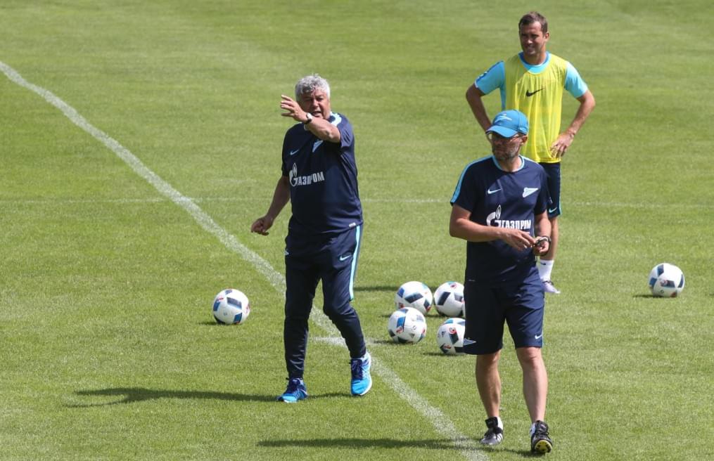 «Газпром»-тренировочные сборы в Швейцарии: утренняя тренировка 8 июля