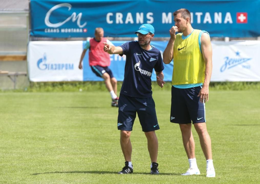 «Газпром»-тренировочные сборы в Швейцарии: утренняя тренировка 8 июля