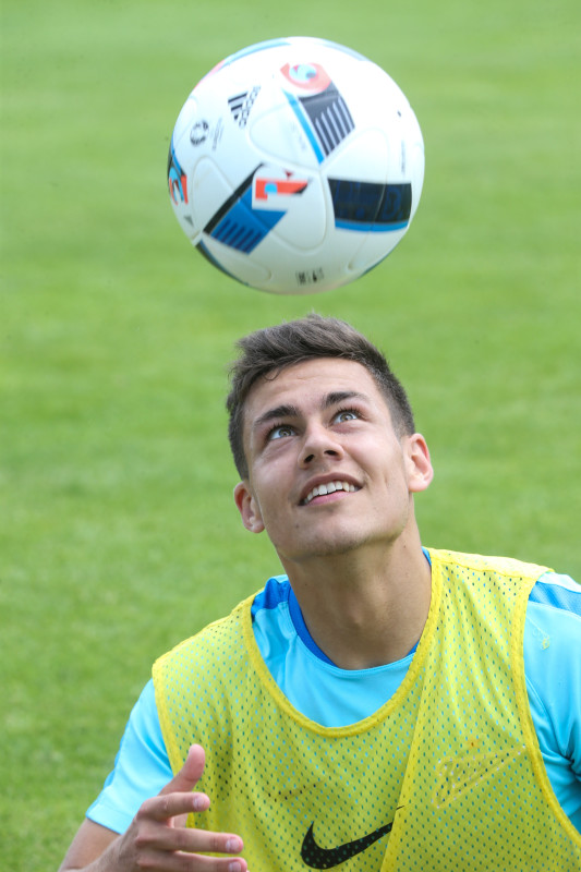 «Газпром»-тренировочные сборы в Швейцарии: утренняя тренировка 8 июля