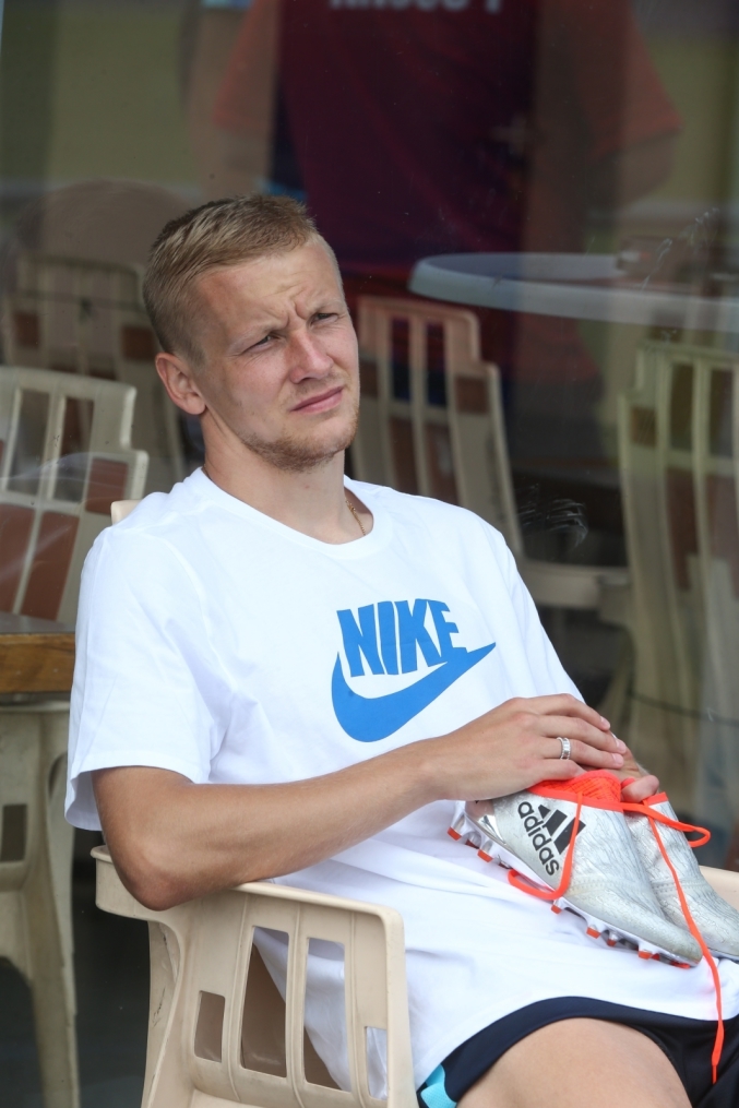 «Газпром»-тренировочные сборы в Швейцарии: утренняя тренировка 8 июля