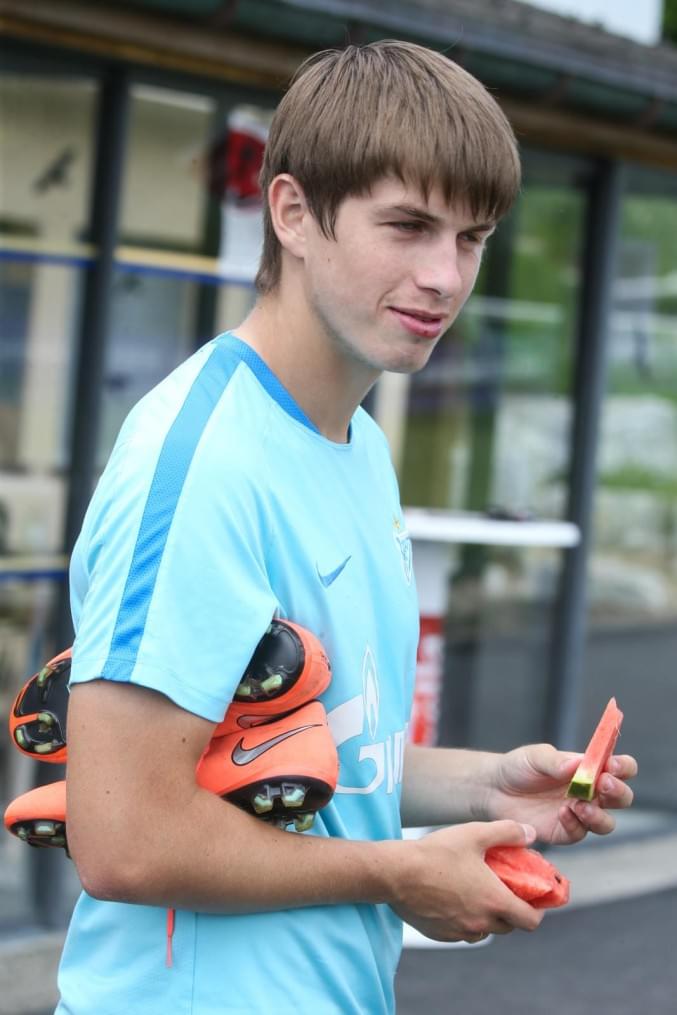 «Газпром»-тренировочные сборы в Швейцарии: утренняя тренировка 8 июля