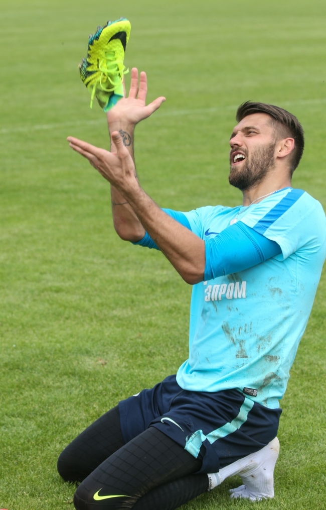 «Газпром»-тренировочные сборы в Швейцарии: утренняя тренировка 8 июля