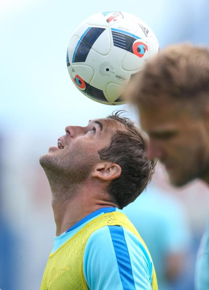 «Газпром»-тренировочные сборы в Швейцарии: утренняя тренировка 8 июля