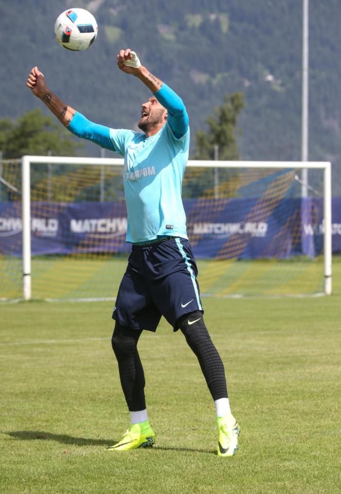 «Газпром»-тренировочные сборы в Швейцарии: утренняя тренировка 8 июля