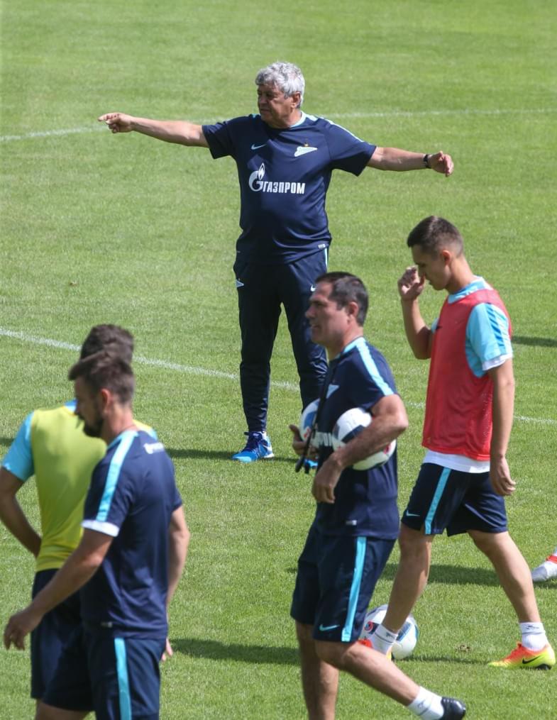 «Газпром»-тренировочные сборы в Швейцарии: утренняя тренировка 8 июля