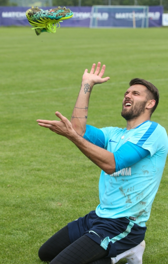 «Газпром»-тренировочные сборы в Швейцарии: утренняя тренировка 8 июля