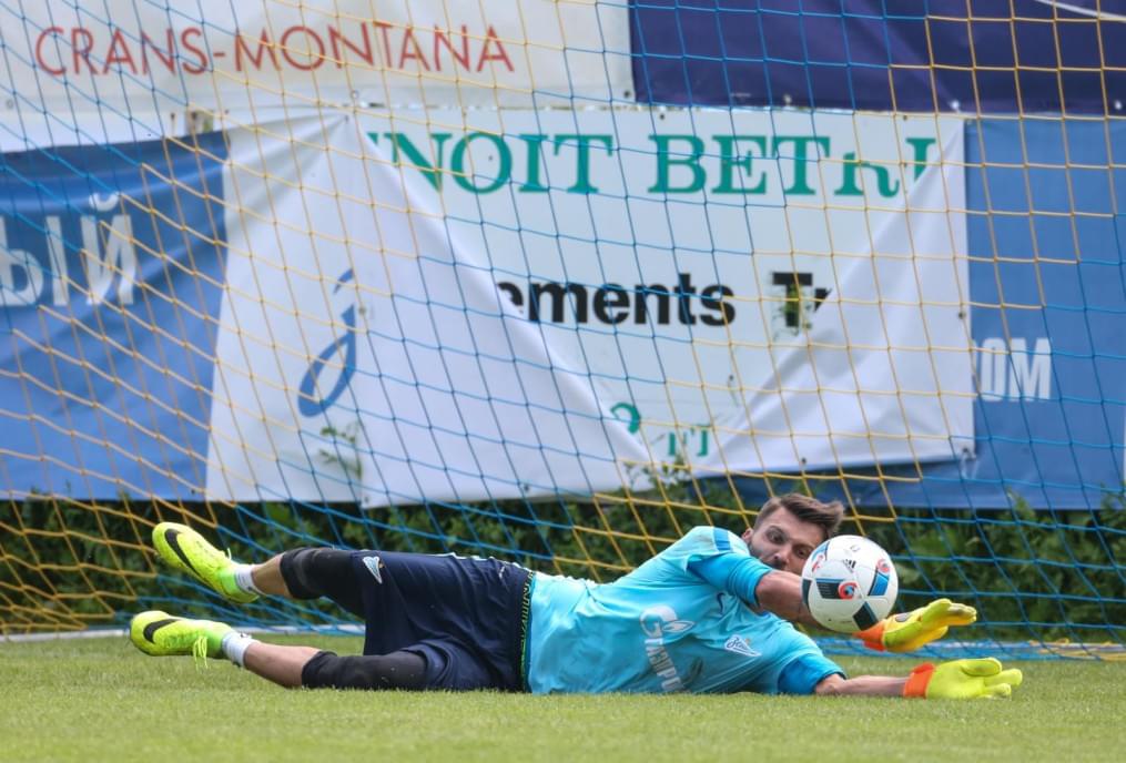 «Газпром»-тренировочные сборы в Швейцарии: утренняя тренировка 8 июля