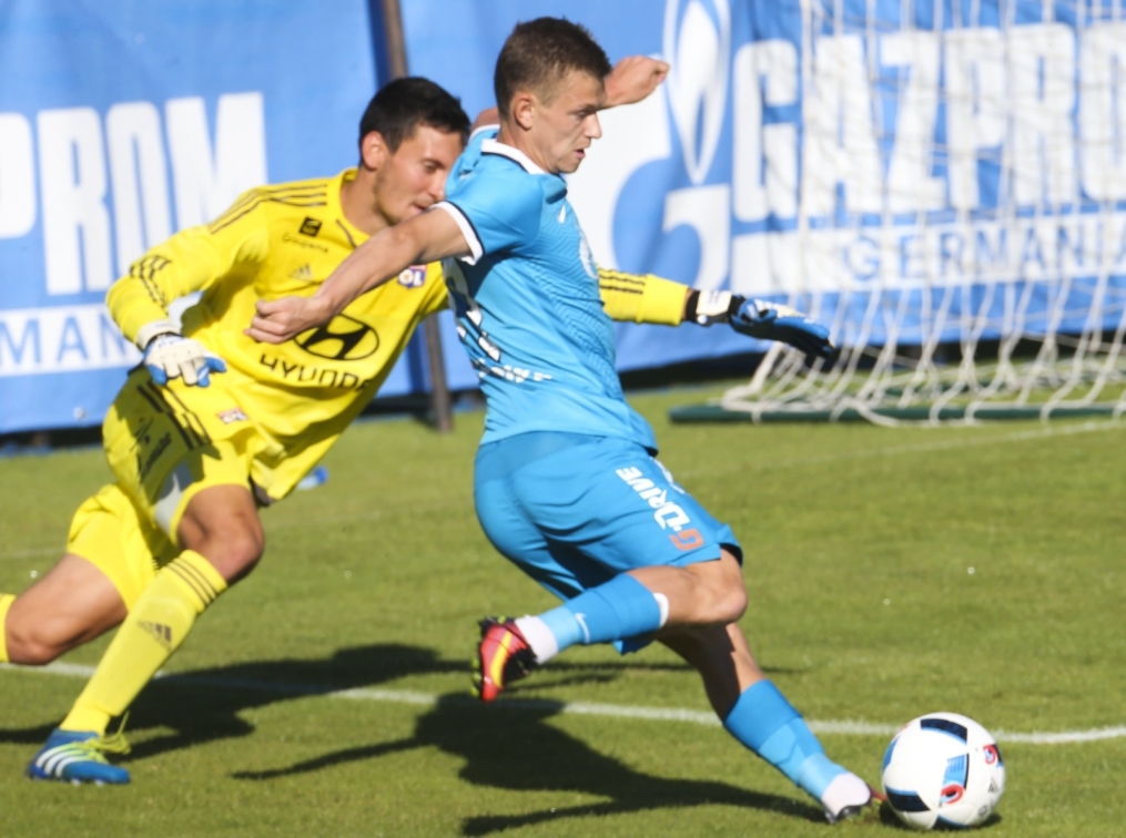 Товарищеский матч «Лион» — «Зенит»