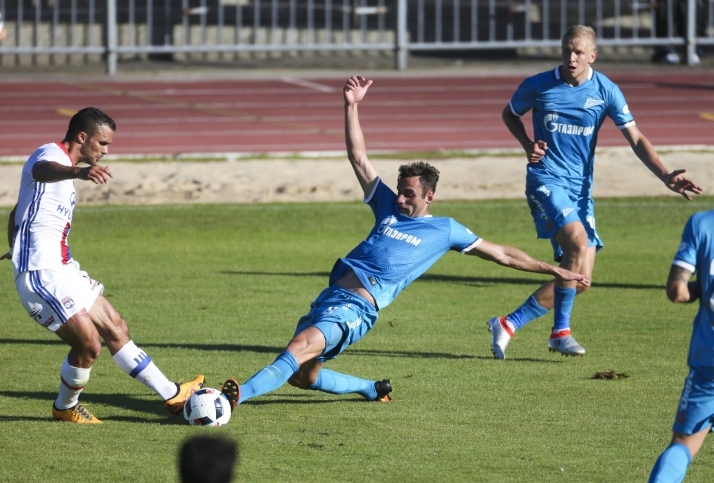 Товарищеский матч «Лион» — «Зенит»