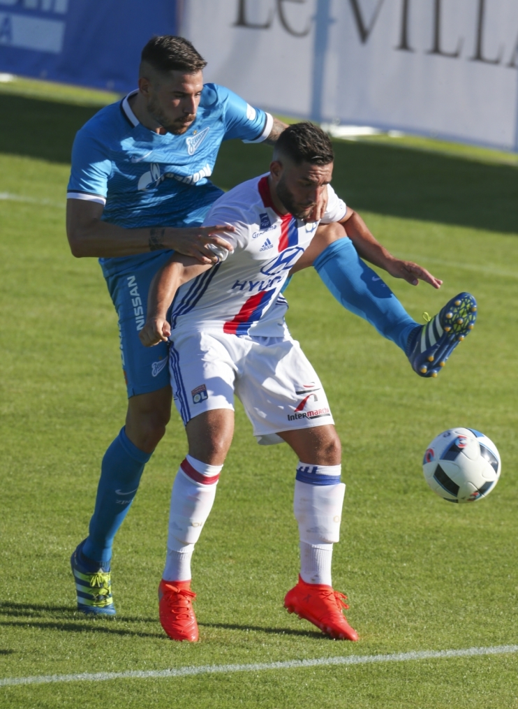 Товарищеский матч «Лион» — «Зенит»