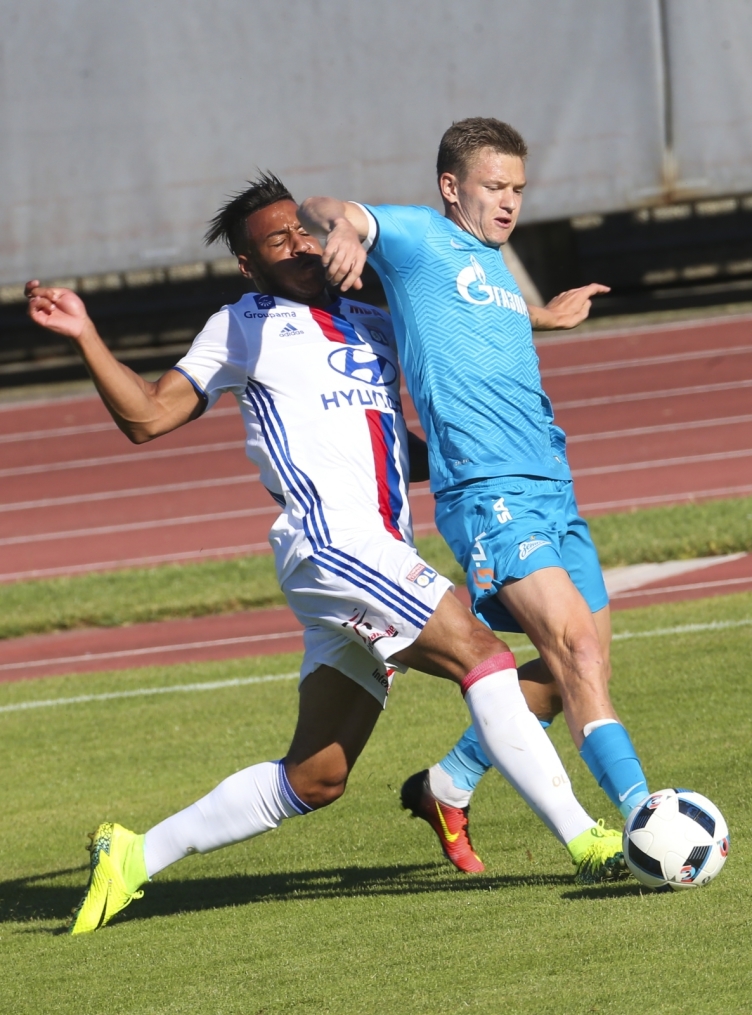 Товарищеский матч «Лион» — «Зенит»