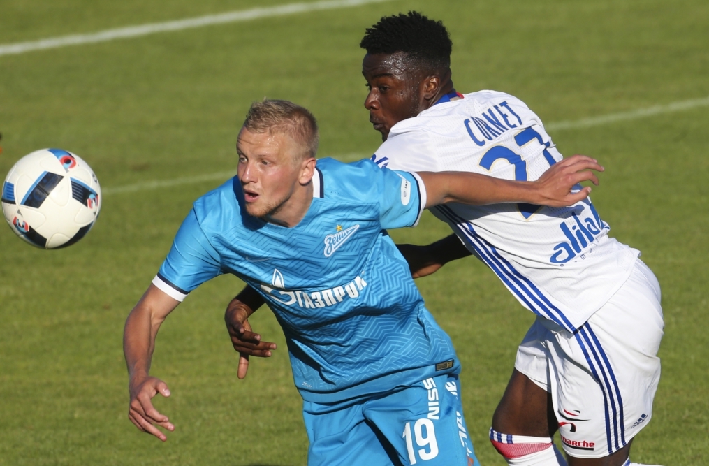 Товарищеский матч «Лион» — «Зенит»