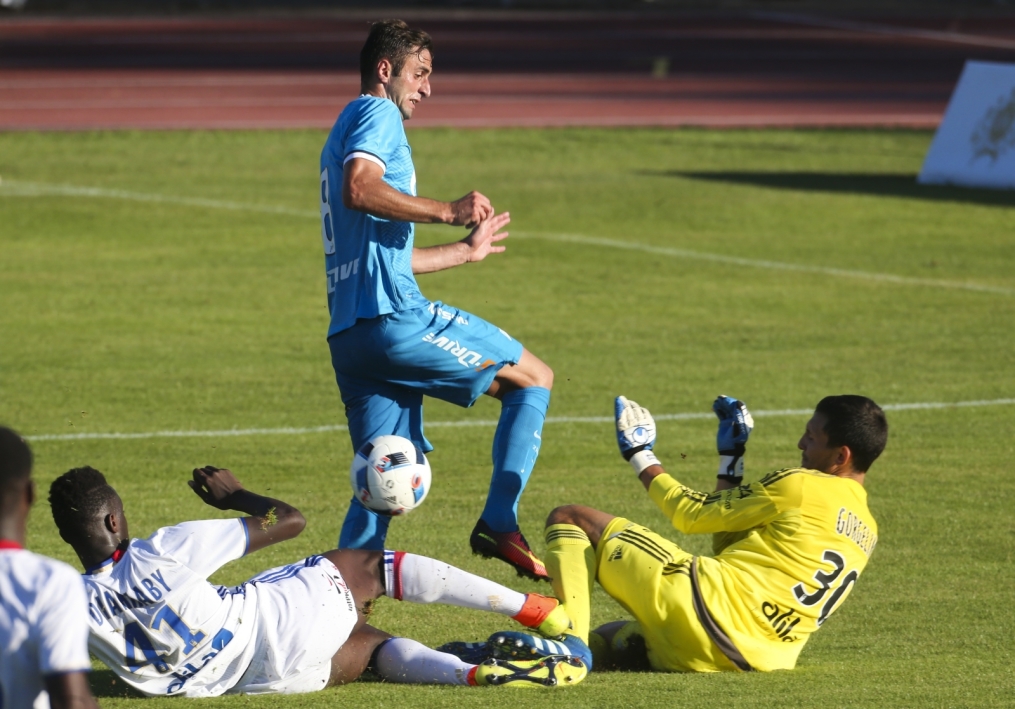 Товарищеский матч «Лион» — «Зенит»