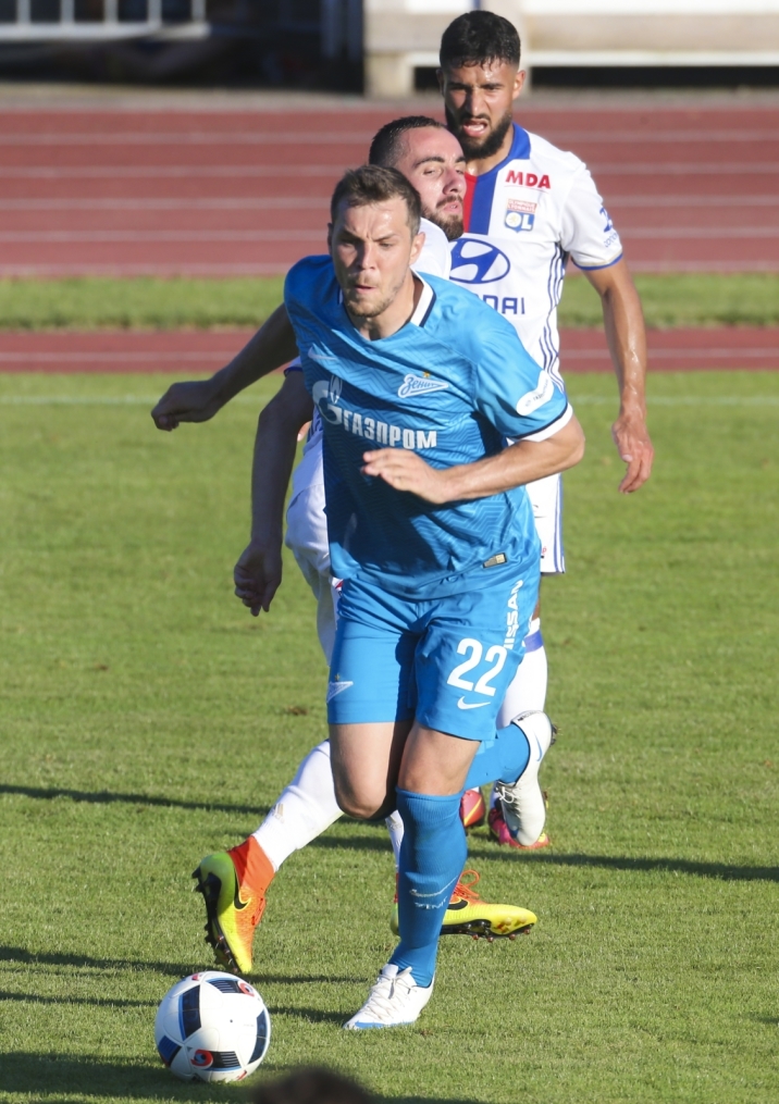 Товарищеский матч «Лион» — «Зенит»