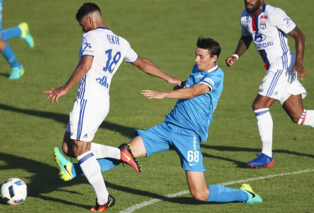 Товарищеский матч «Лион» — «Зенит»