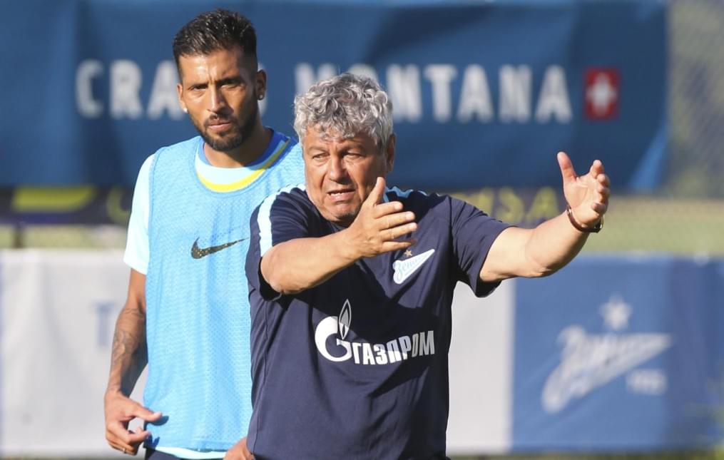 «Газпром»-тренировочные сборы в Швейцарии: вечерняя тренировка