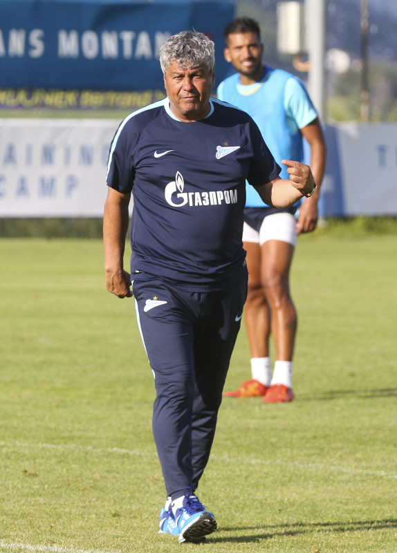 «Газпром»-тренировочные сборы в Швейцарии: вечерняя тренировка