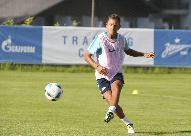 «Газпром»-тренировочные сборы в Швейцарии: вечерняя тренировка