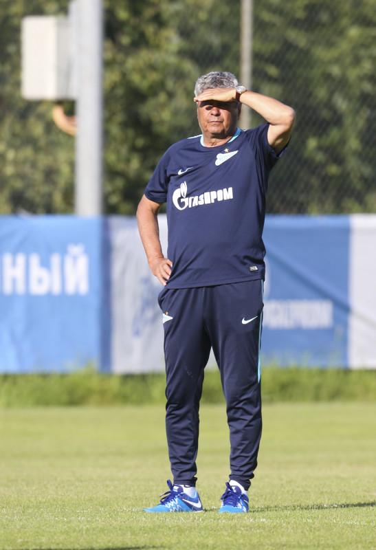 «Газпром»-тренировочные сборы в Швейцарии: вечерняя тренировка