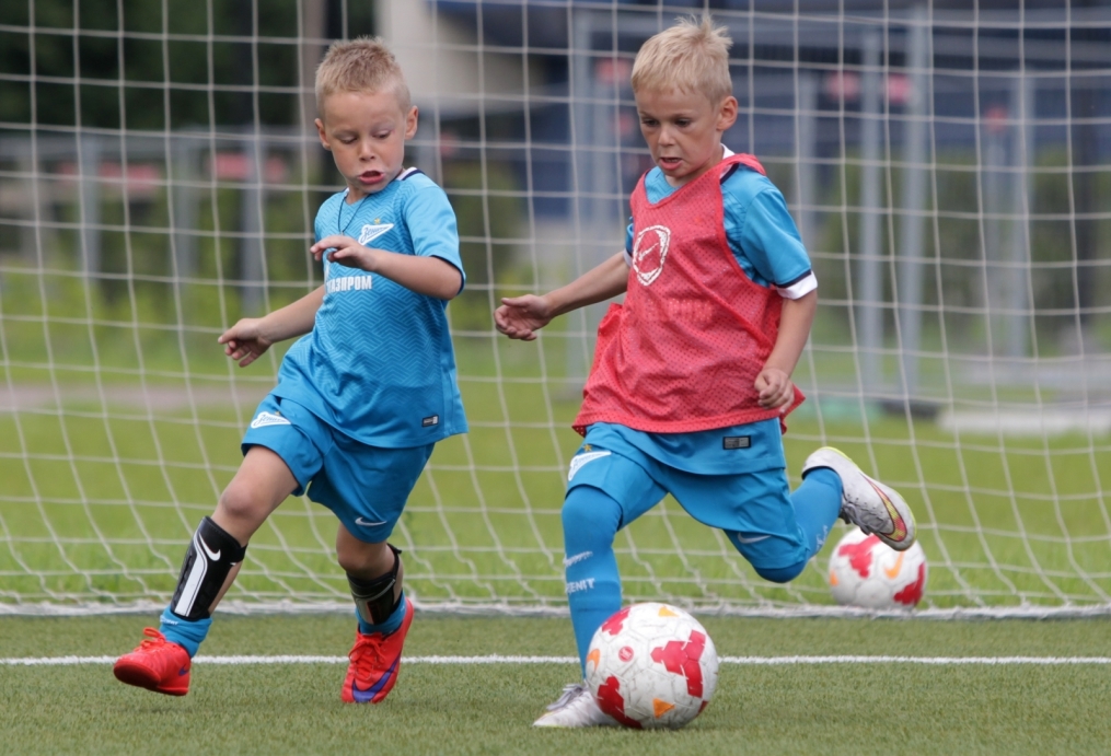 Детский футбольный лагерь в Академии «Зенита»
