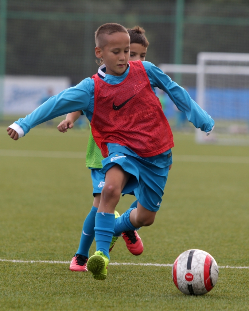 Детский футбольный лагерь в Академии «Зенита»