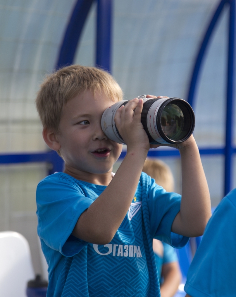 Детский футбольный лагерь в Академии «Зенита»