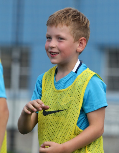 Детский футбольный лагерь в Академии «Зенита»