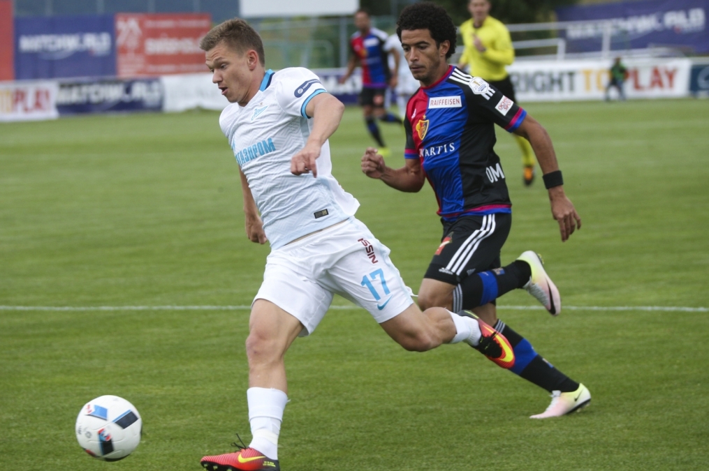 Товарищеский матч «Базель» — «Зенит»