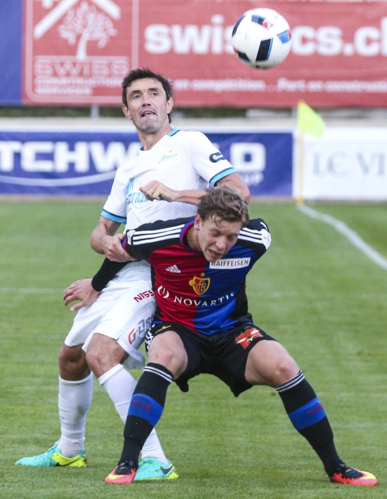 Товарищеский матч «Базель» — «Зенит»