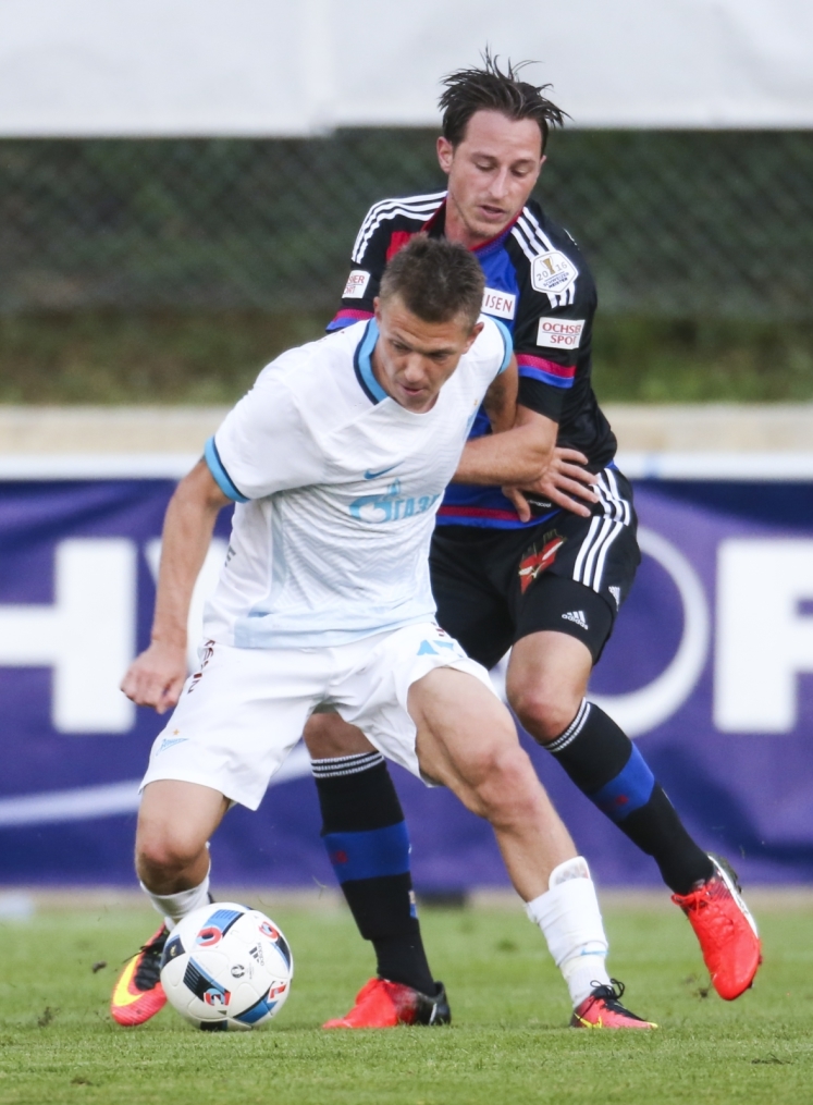 Товарищеский матч «Базель» — «Зенит»