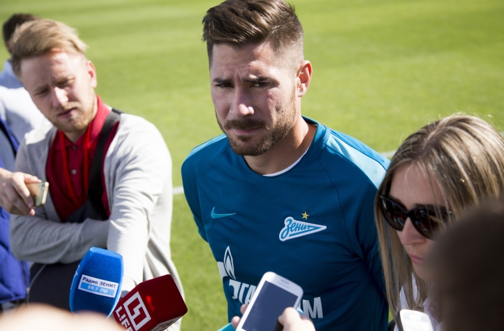 Открытая тренировка «Зенита» перед матчем с «Ростовом»