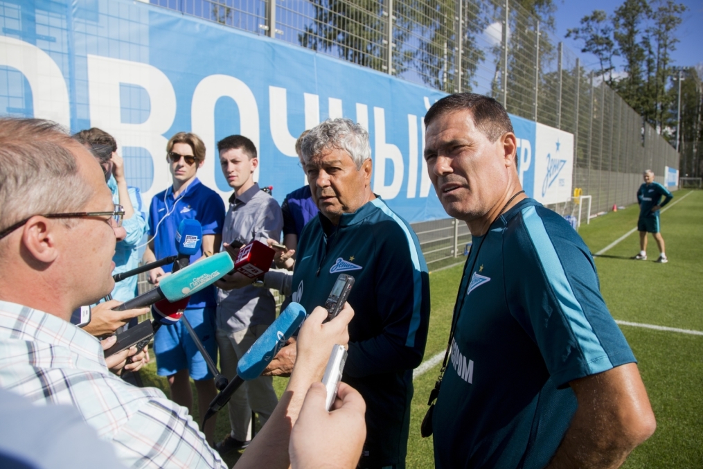 Открытая тренировка «Зенита» перед матчем с «Ростовом»