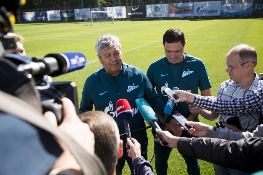 Открытая тренировка «Зенита» перед матчем с «Ростовом»