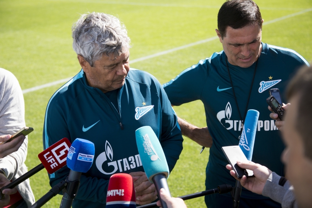 Открытая тренировка «Зенита» перед матчем с «Ростовом»