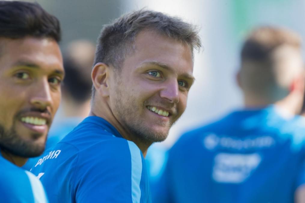 Открытая тренировка «Зенита» перед матчем с «Ростовом»