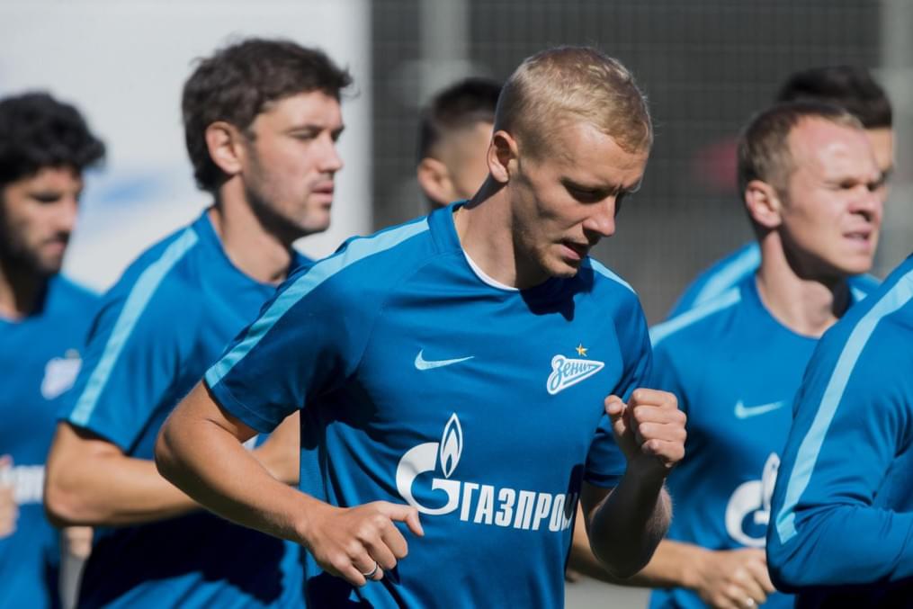 Открытая тренировка «Зенита» перед матчем с «Ростовом»