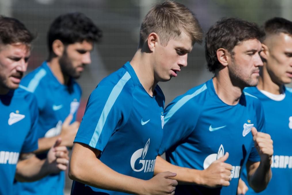 Открытая тренировка «Зенита» перед матчем с «Ростовом»