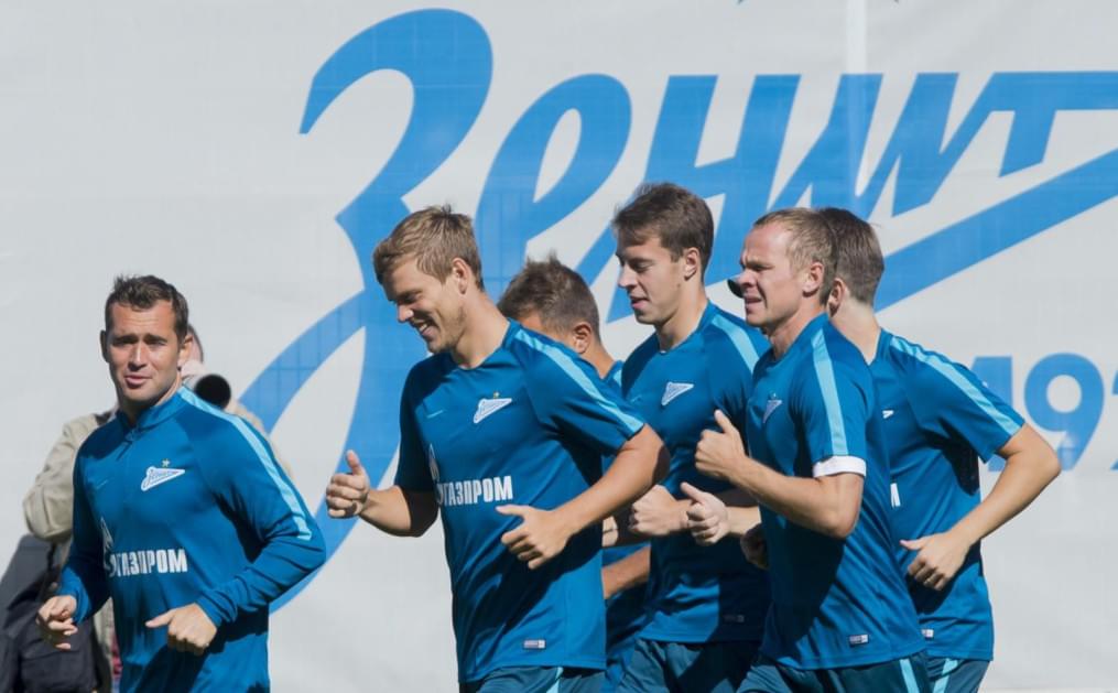 Открытая тренировка «Зенита» перед матчем с «Ростовом»