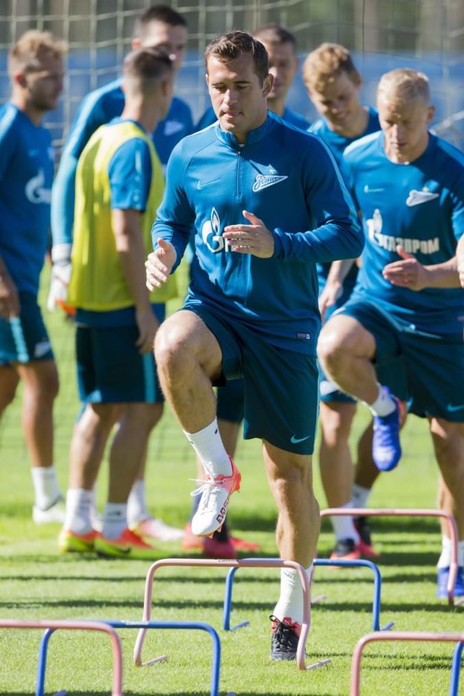 Открытая тренировка «Зенита» перед матчем с «Ростовом»