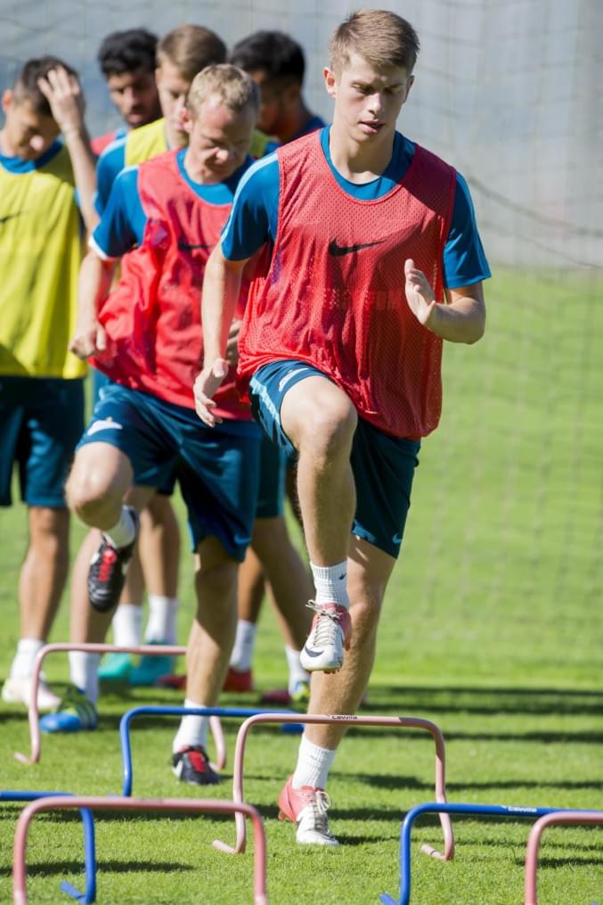 Открытая тренировка «Зенита» перед матчем с «Ростовом»