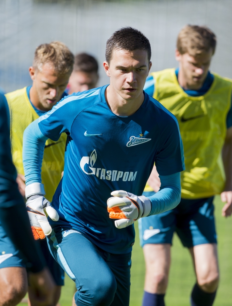 Открытая тренировка «Зенита» перед матчем с «Ростовом»