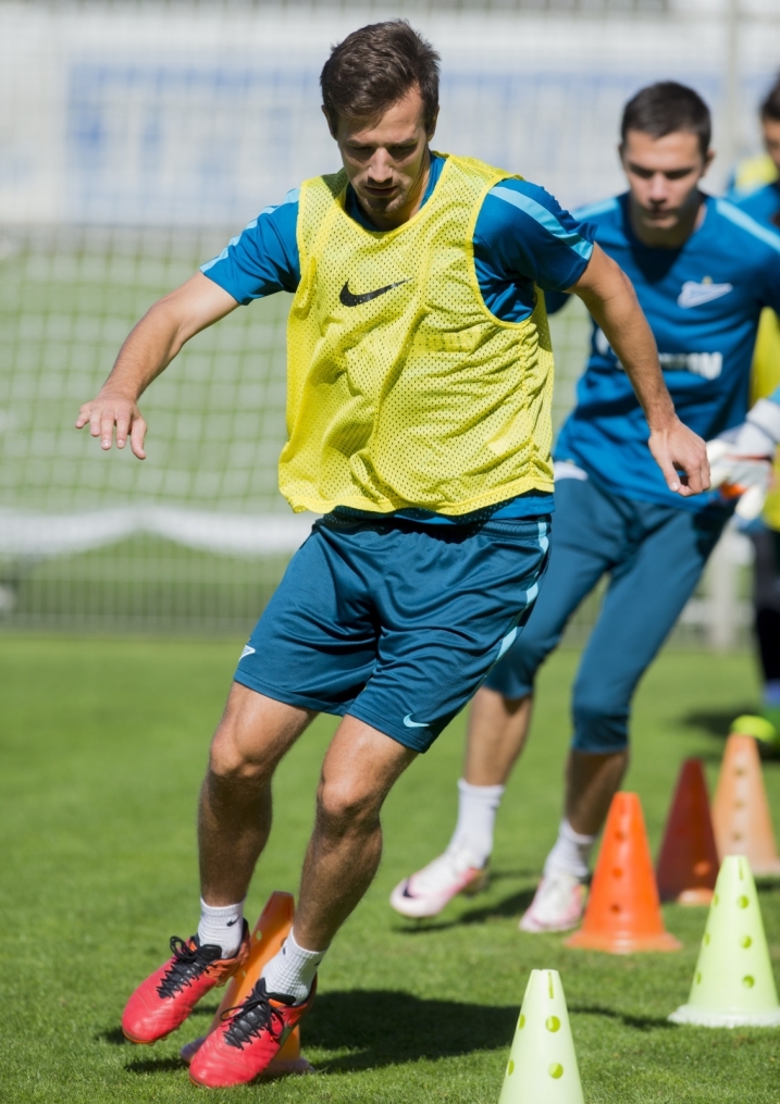 Открытая тренировка «Зенита» перед матчем с «Ростовом»