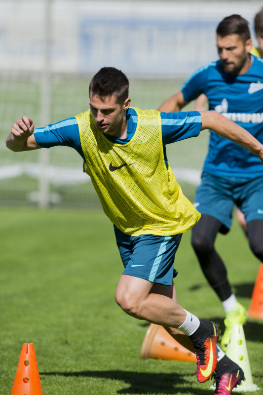 Открытая тренировка «Зенита» перед матчем с «Ростовом»