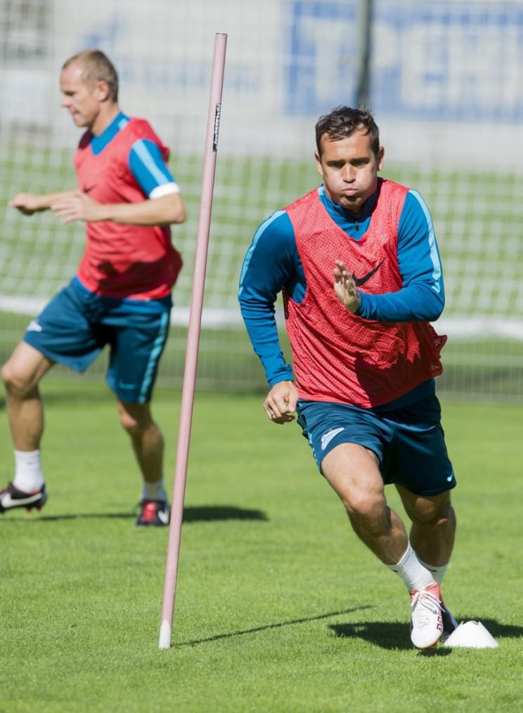 Открытая тренировка «Зенита» перед матчем с «Ростовом»