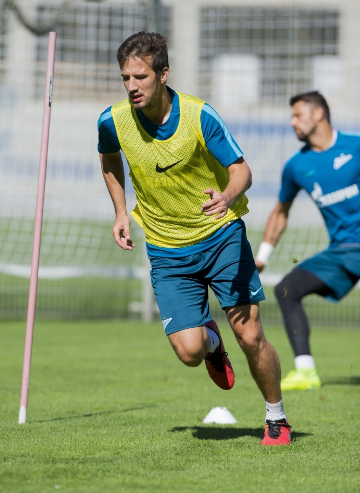 Открытая тренировка «Зенита» перед матчем с «Ростовом»